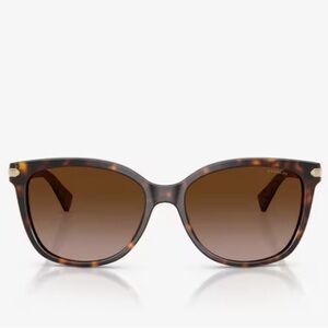 Coach light Brown confetti cat eye Sunglasses